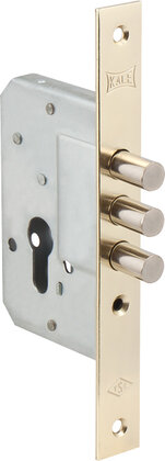 Корпус Kale kilit (Кале килит) врезного замка 189/3M (45 mm) w/b (латунь)