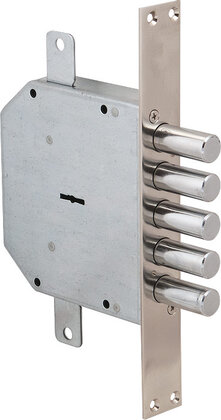 Замок Mottura (Моттура) врезной сувальдный 50.798-D (правый), ключ 40 мм, без накл.