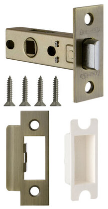 Защелка Armadillo (Армадилло) врезная LH 120-45-25 AB Бронза SKIN /прям/