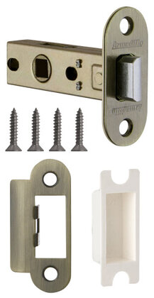 Защелка Armadillo (Армадилло) врезная LH 220-45-25 AB Бронза BOX /овал/