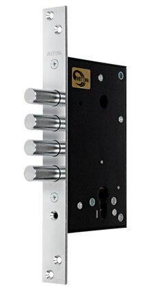 Корпус Mettem (Меттэм) врезного замка ЗВ1 711.0.0 (никель)