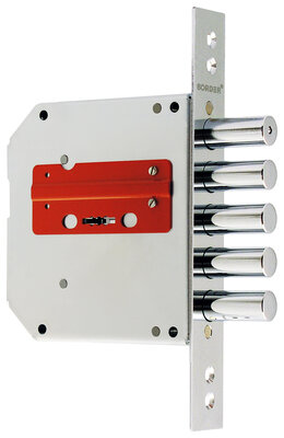 Замок Border (Бордер) врезной сувальдный ЗВ8-6 ПК5/15 (прав.), 5 кл. /272204/