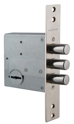 Замок Guardian (Гардиан) врезной сувальдный ЗВ 50.01, 4 кл. /123:157/