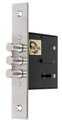 Замок Mettem (Меттэм) врезной сувальдный ЗВ8 852.0.0, 5 кл.