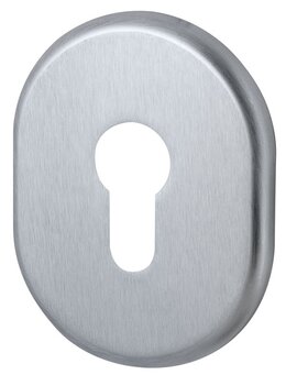 Декоративная накладка Armadillo (Армадилло) на цилиндр ET-DEC (ATC Protector 1) SC-14 Матовый хром