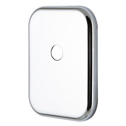 Декоративная Armadillo (Армадилло) Квадратная накладка на цилиндр со штоком BK-DEC SQ (ATC Protector 1) CP-8 Хром