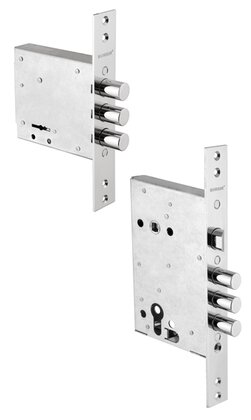 Комплект Border (Бордер) врезных замков BORDER Grand 2 (ЗВ8-8Г/15, ЗВ4-3/85Г), 5 кл. /87310+79048/