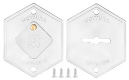 Комплект накладок Mottura (Моттура) на сувальдный замок 95.299 (ХРОМ), 2 шт