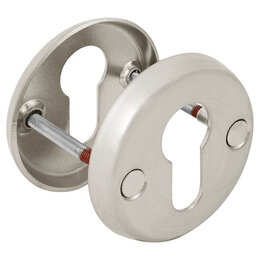 Декоративная Fuaro (Фуаро) накладка ESC-С-001-SN цилиндровая (матовый никель)