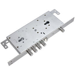 Замок Guardian (Гардиан) врезной двухсистемный ЗВ 75.16 Т с тягами (без защиты, с торцевой планкой) /128:7293/