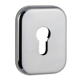 Накладка Fuaro (Фуаро) на цилиндр ESC.C.XL/K.486 (ESC 486-C SQ XL) CP хром (1 шт.)