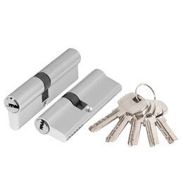 Цилиндровый Ajax (Аякс) механизм (AX200/60) AX2000Key60 (25+10+25) CP хром