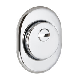 Накладка Fuaro (Фуаро) на цилиндр DEF.CRE-al/OV.9713 (A-9713) CP хром