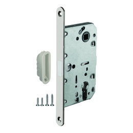 Корпус Ajax (Аякс) врезного замка с защелкой MAGNLN85-50 SN мат.никель