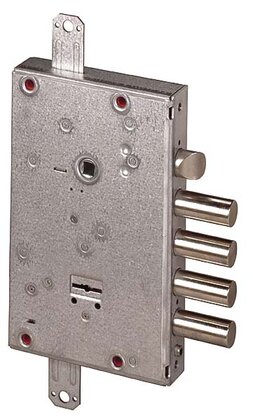 Замок Cisa (Чиза) врезной сувальдный с защёлкой NEW CAMBIO FACILE 57.665.48 (тех. упаковка), ключ 64 мм