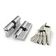 Цилиндровый Fuaro (Фуаро) механизм R600/90 mm (40+10+40) CP хром 5 кл.