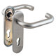 Ручка Fuaro (Фуаро) дверная FP.DH72.0433 SS 304 (DH-0433 SS 304) с пружиной,нержавейка 304, квадрат 9x140 мм