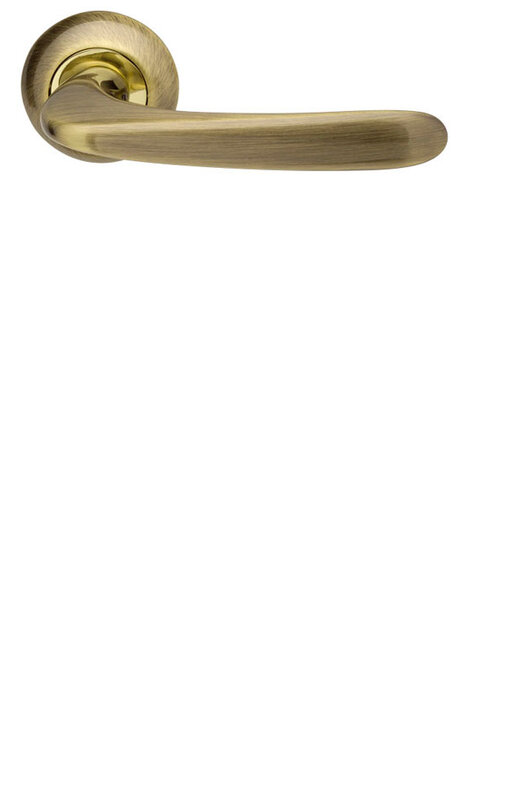 Ручка Armadillo (Армадилло) раздельная R.LD54.Pava (Pava LD42) AB/GP-7 бронза/золото
