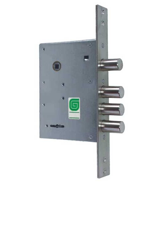 Замок Guardian (Гардиан) врезной сувальдный с защёлкой ЗВ 30.04, 4 кл. /123:178/