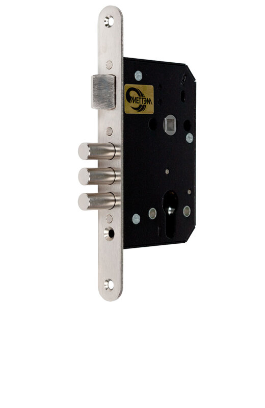 Корпус Mettem (Меттэм) врезного замка с защёлкой ЗВ4 402.0.0