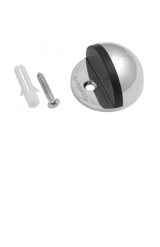 Упор Armadillo (Армадилло) дверной напольный STOPPER/ZA003 (DH003ZA) CP-8 хром