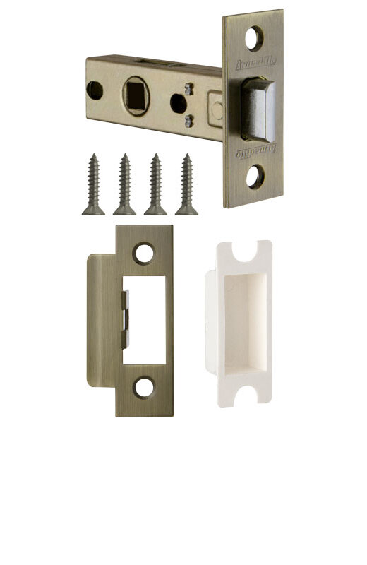 Защелка Armadillo (Армадилло) врезная LH 120-45-25 AB Бронза SKIN /прям/