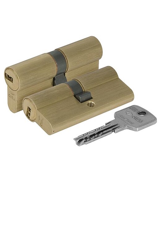 Цилиндровый Cisa (Чиза) механизм ASTRAL ОА310-13.00 (70 мм/30+10+30), ЛАТУНЬ