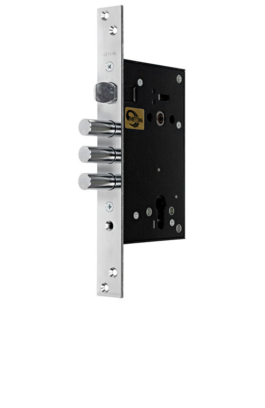 Корпус Mettem (Меттэм) врезного замка с защёлкой ЗВ4 713.0.0