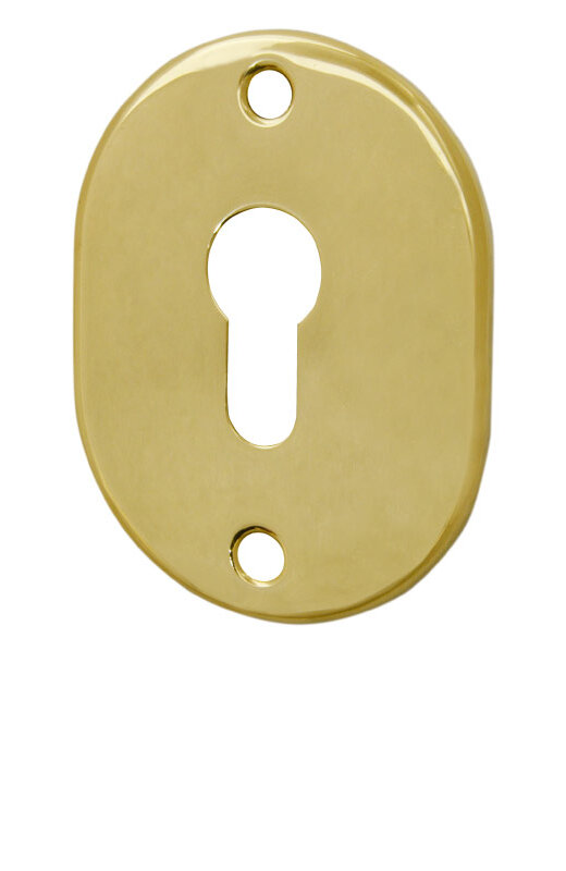 Декоративная накладка Fuaro (Фуаро) под цилиндр ESC 416 GP ЛАТУНЬ