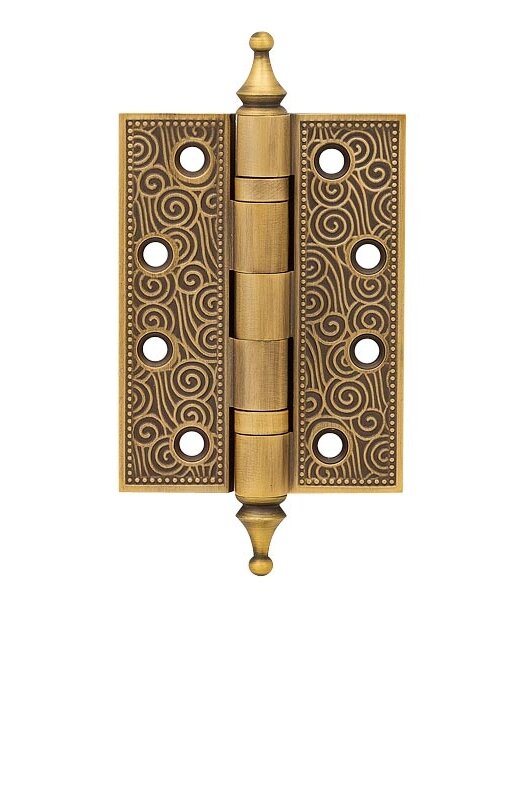 Петля Armadillo (Армадилло) универсальная Castillo CL 500-A4 102х76х3,5 WAB Матовая бронза