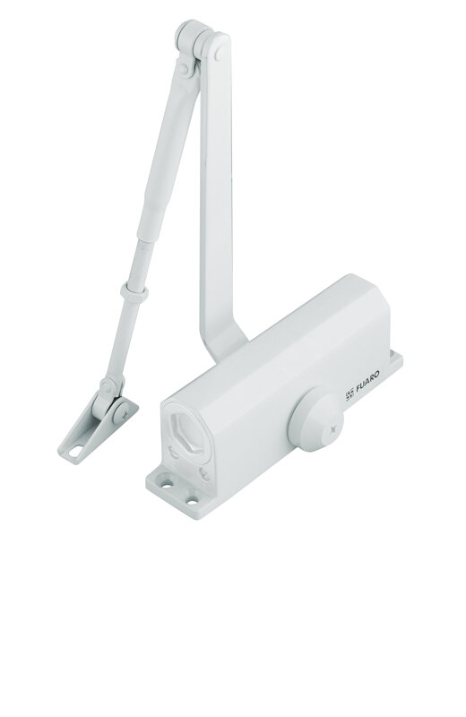 Доводчик Fuaro (Фуаро) дверной DC20-5 (DC-205) WH до 120 кг (белый)