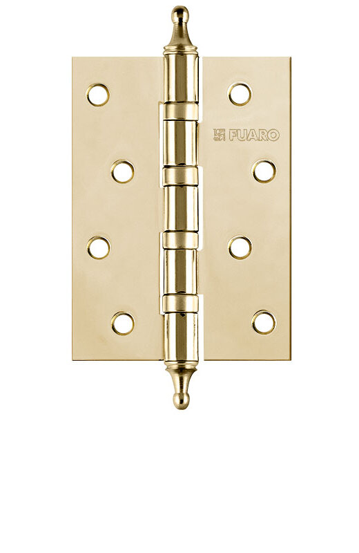 Петля Fuaro (Фуаро) универсальная IN4400UA-BL PB (4BB/A/BL 100x75x2,5) латунь БЛИСТЕР