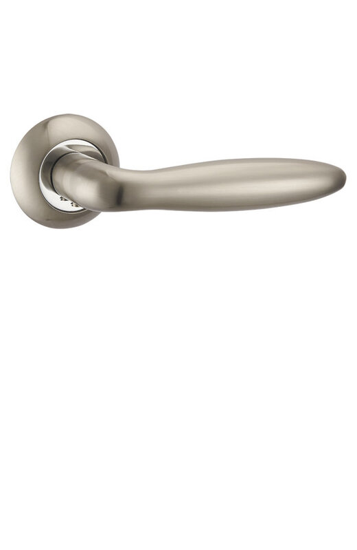 Ручка Punto (Пунто) раздельная R.TL54.BASIS (BASIS TL) SN/CP-3 матовый никель/хром