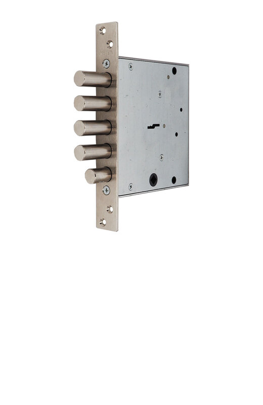 Замок Mettem (Меттэм) врезной сувальдный с задвижкой ЗВ8 142.0.0, 5 кл.