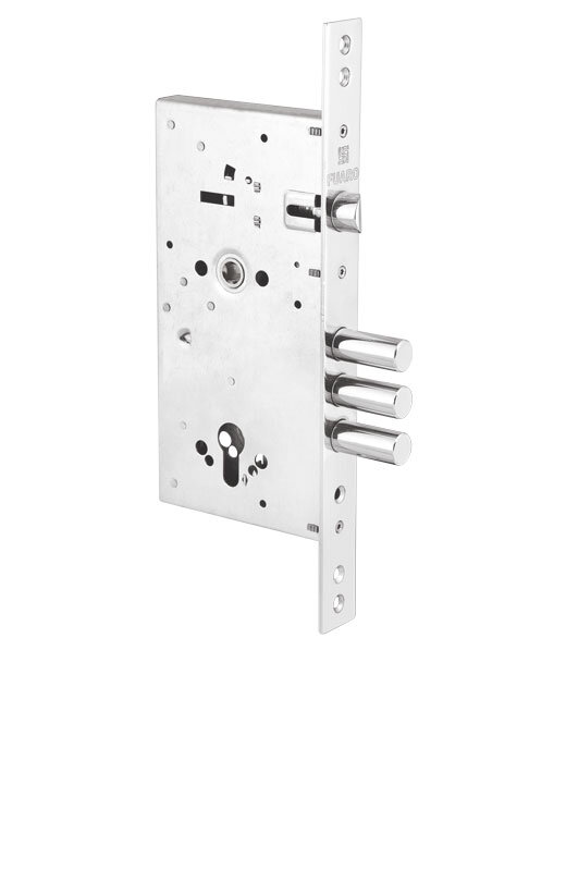 Корпус Fuaro (Фуаро) врезного замка c защёлкой MDV25/C-60.85.3R16