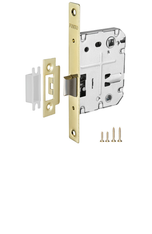 Защелка Punto (Пунто) врезная METL72-50 ( L72-50) GP золото