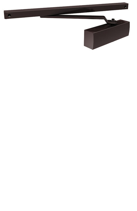 Доводчик Armadillo (Армадилло) дверной со скользящей тягой DCSLIDER85 (DCS-85) BR (коричневый)