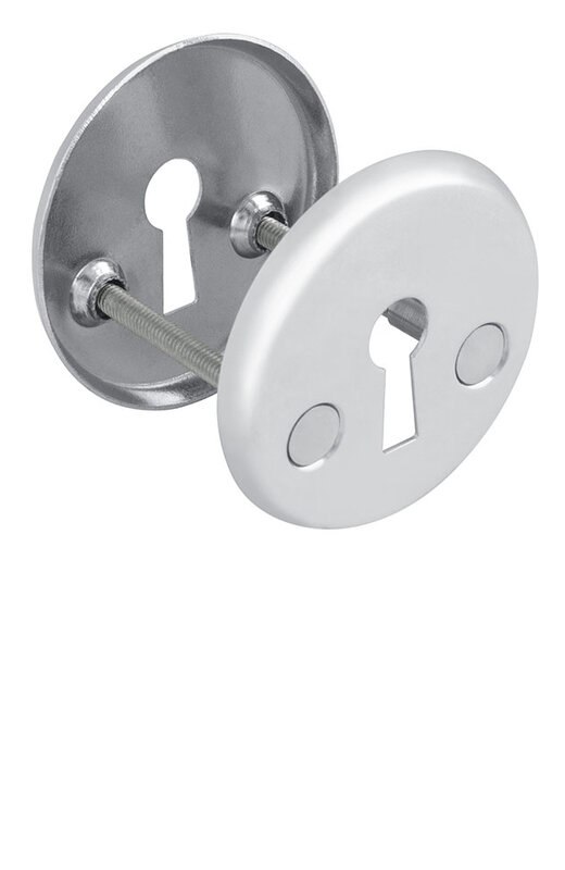 Декоративная Fuaro (Фуаро) накладка ESC-S-001-CP на сувальдный замок (хром)