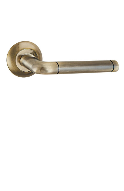 Ручка Punto (Пунто) раздельная R.TL54.REX (REX TL) 105mm ABG-6 зеленая бронза