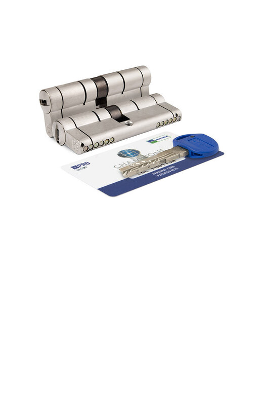 Цилиндровый Mottura (Моттура) механизм CP4D465101 (97 мм/41+10+46) МАТ.НИКЕЛЬ