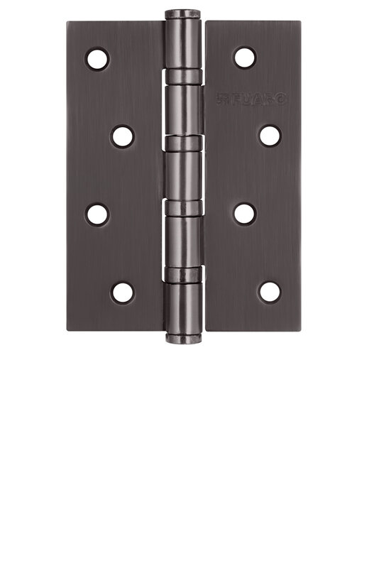 Петля Fuaro (Фуаро) универсальная IN4400U-BL GR (4BB/BL 100x75x2,5) графит БЛИСТЕР