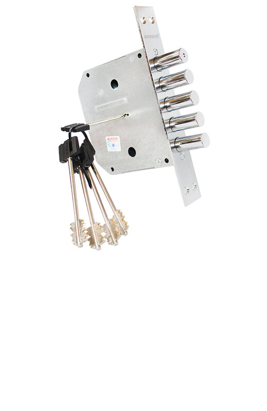 Замок Border (Бордер) врезной сувальдный К8-6 , 5 кл. (кл. 120 мм) /72260/