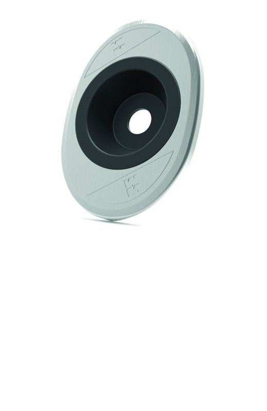 Накладка Mottura (Моттура) на замок 3D KEY, наружная 95.504B0 /глубина 10 (Мат. хром), 1 шт