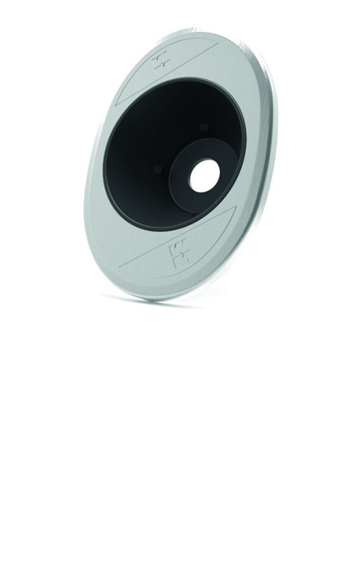 Накладка Mottura (Моттура) на замок 3D KEY, наружная 95.504A0 /глубина 20 (Мат. хром), 1 шт