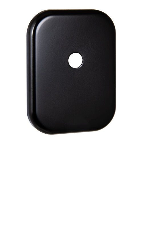 Накладка Fuaro (Фуаро) на шток цилиндра ESC.O.XL/K.486 (ESC 486-O SQ XL) BL черный (1шт.)