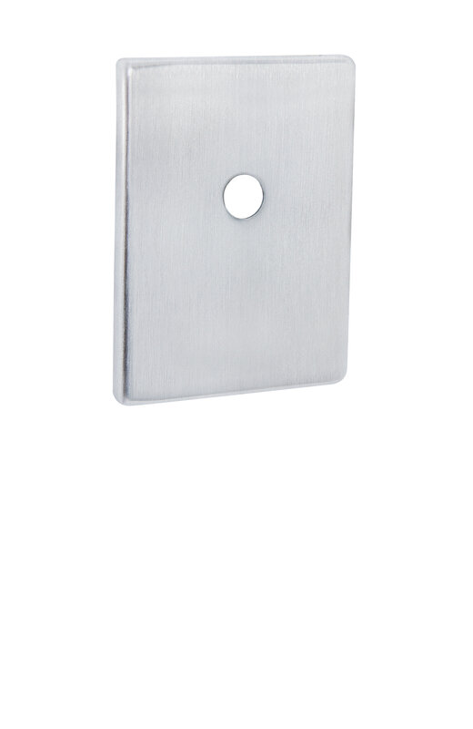 Накладка Fuaro (Фуаро) на шток цилиндра ESC.O.RL/K.486 (ESC 486-O RL) SSC сатинированный хром (1шт.)