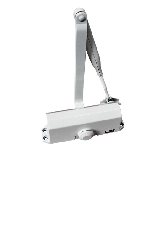 Доводчик Dorma (Дорма) дверной TS 77 EN4, с рычажной тягой, белый (DIY)