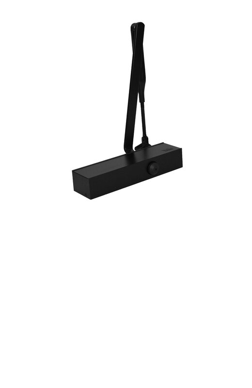 Доводчик Dorma (Дорма) дверной TS-Profil EN2/3/4+Size5 BCA, с рычажной тягой, черный (DIY)