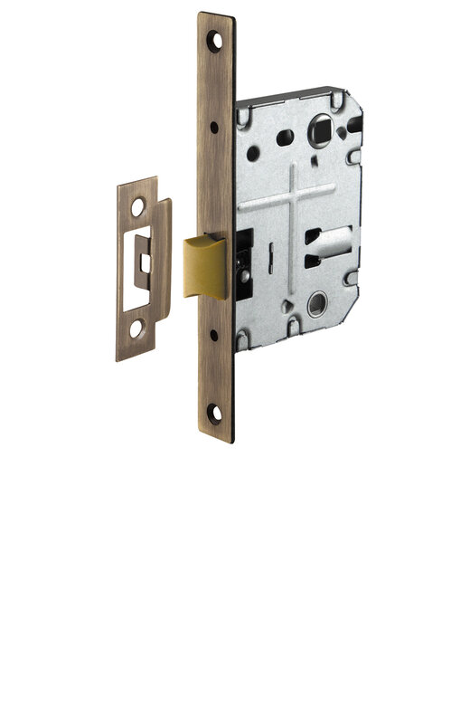 Защелка Ajax (Аякс) врезная PLASTLP72-50 (LP72-50) ABG зеленая бронза