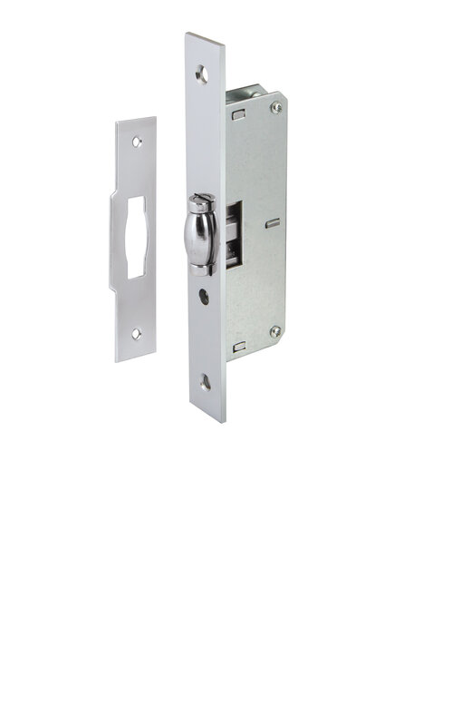 Защелка Punto (Пунто) врезная METLR-155B ролик СP хром